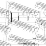 Амортизатор передний левый GAS.TWIN TUBE FEBEST