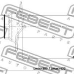 Амортизатор передний GAS.TWIN TUBE FEBEST