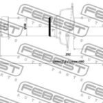 Амортизатор задний GAS.TWIN TUBE FEBEST