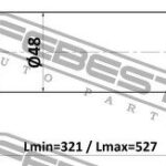 Амортизатор задний GAS.TWIN TUBE FEBEST