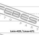 Амортизатор задний GAS.TWIN TUBE FEBEST