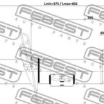Амортизатор передний правый GAS.TWIN TUBE FEBEST