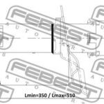 Амортизатор передний правый GAS.TWIN TUBE FEBEST