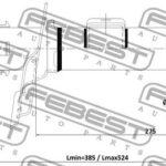 Амортизатор передний правый GAS.TWIN TUBE FEBEST