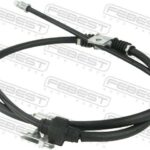 Трос ручного тормоза левый FEBEST