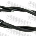 Трос ручного тормоза левый FEBEST