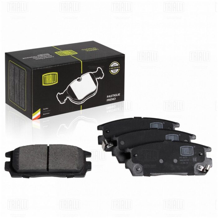 Колодки торм. для а/м Chevrolet Captiva (06-)/Opel Antara (06-) диск. зад. (PF 0573) TRIALLI — изображение 1