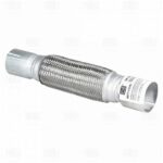 Переходник 55/60 L=350 под хомут с виброкомпенсатором 50х200 (нерж. алюм. сталь) (EPC 5560-50200) TRIALLI