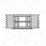 Ролик привод. ремня для а/м ГАЗ/УАЗ (умз. 4216) (только ролик) (CM 142) TRIALLI