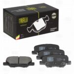 Колодки торм. для а/м Mitsubishi Outlander III (12-)/ASX (10-) диск. зад. т/с Akebono (PF 4385) TRIALLI