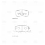 Колодки торм. для а/м Mitsubishi Colt (04-) диск. перед. (PF 4296) TRIALLI