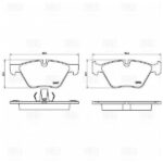Колодки торм. для а/м BMW 5 (F10) (10-) диск. перед. (PF 4188) TRIALLI