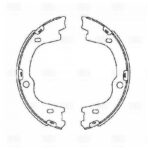 Колодки торм. для а/м Hyundai ix55 (09-) барабан. ст. торм. 212x40 (GF 4646) TRIALLI