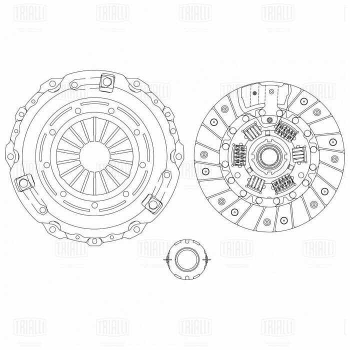 Сцепление в сборе для а/м Chery Tiggo T11 (06-)/FL (13-) 1.6i/1.8i/2.0i (с мех.муфт) (FR 2703 TRIALLI — изображение 3