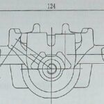 Суппорт торм. для а/м Kia Ceed (07-)/Hyundai i30 (07-) зад. лев. d=34мм (CF 084707) TRIALLI