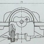 Суппорт торм. для а/м Kia Ceed (07-)/Hyundai i30 (07-) перед. прав. d=57мм (CF 084714) TRIALLI