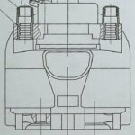 Суппорт торм. для а/м Ford Mondeo IV (07-)/Volvo S60 (10-)/XC70 (07-) перед. L d=60мм (CF 102015) TRIALLI