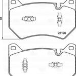 Колодки торм. для а/м Audi Q5 (16-) диск. перед. (с порш. зажимом) (PF 1006) TRIALLI