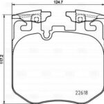 Колодки торм. для а/м BMW 3 (G20) (18-)/5 (G30) (16-) диск. перед. (M-Performance) (PF 4213) TRIALLI