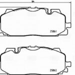 Колодки торм. для а/м Audi A4 (B9) (17-)/A5 (16-) диск. перед. т/с Akebono (с 2-мя датч.) (PF TRIALLI