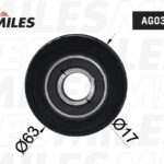 Ролик ремня приводного OPEL ASTRA H/ZAFIRA 1.6/1.8 AG03007 MILES