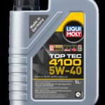 Масло моторное синтетическое Top Tec 4100 5W40 API SN, ACEA C3 1л LIQUI MOLY