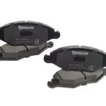 Колодки дисковые п. с антискрип. пластинами Peugeot 206 1.4/1.6/1. STELLOX