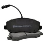 Колодки дисковые передние с антискрип. пл. Renault Master IV, Opel STELLOX