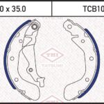 Колодки тормозные барабанные TATSUMI