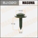 Саморез MASUMA     5x17мм,   набор 10шт MASUMA
