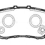 Колодки тормозные дисковые CTR
