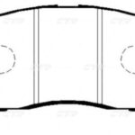 Колодки тормозные дисковые CTR