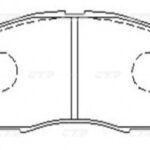 Колодки тормозные дисковые CTR