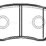 Колодки тормозные дисковые перед CTR