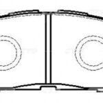 Колодки тормозные дисковые перед CTR