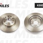 Диск тормозной передний D280мм AUDI A3 03-/SKODA OCTAVIA/VW GOLF V/VI/JETTA III (TRW DF4294) K000426 MILES