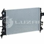 Радиатор двигателя Opel Astra H (04-) 1.6/1.8 AT LRc21185 LUZAR