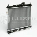 Радиатор двигателя Hyundai Getz (02-) АТ LRCHUGZ02235 LUZAR