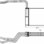 Радиатор отоп. для а/м Mazda 3 (BL) (09-) (LRh 2511) LUZAR