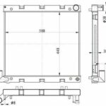Радиатор охл. для а/м ГАЗель-Бизнес Cummins (c климатической сист.) (LRc 0328) LUZAR