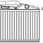Радиатор отоп. для а/м BMW 5 (E39) (95-)/X5 (E53) (00-) (LRh 2605) LUZAR
