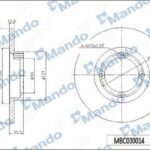 Диск тормозной MANDO