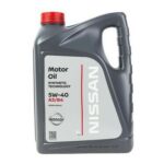 Масло моторное синтетическое NISSAN Motor Oil 5W-40 5л (KE900-90042) KE900-90042R NISSAN