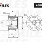 Муфта свободного хода CHRYSLER VOYAGER/TOYOTA AURIS/AVENSIS/RAV 4 MILES