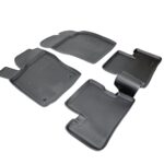 Коврики в салон полиуретан NORPLAST DAEWOO Nexia II 2008- черный комплект NPA11C15320 NORPLAST