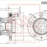 СТУПИЦА ЗАДНЯЯ С КОЛЬЦОМ АБС ASVA