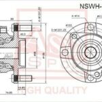 СТУПИЦА ПЕРЕДНЯЯ С МАГНИТНЫМ КОЛЬЦОМ АБС ASVA