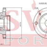СТУПИЦА ЗАДНЯЯ ASVA FTWH001