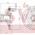 СТУПИЦА ПЕРЕДНЯЯ ASVA