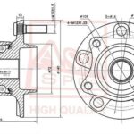 СТУПИЦА ЗАДНЯЯ ASVA